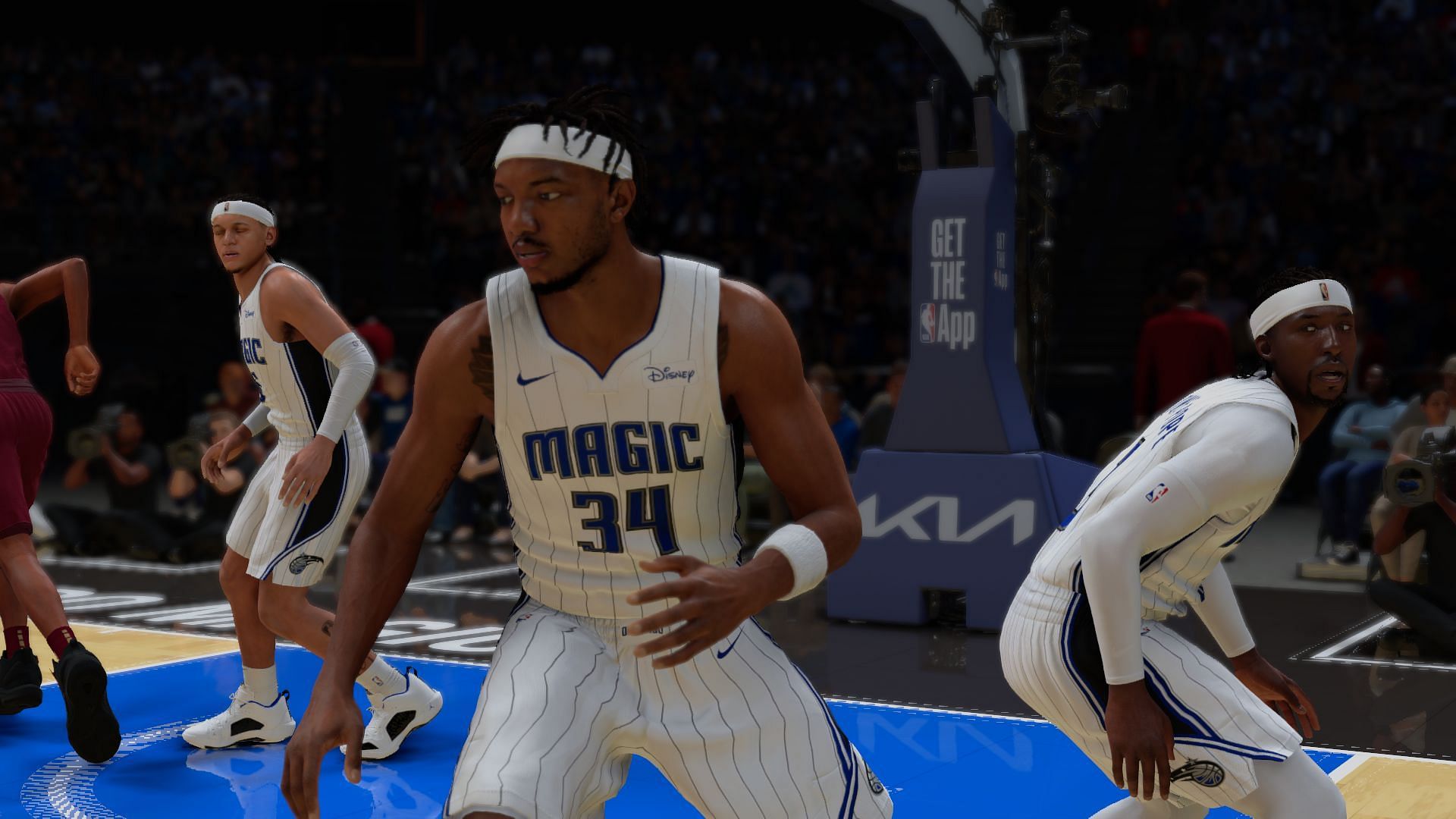 Orlando Magic Squad in action (Image via 2K Games)