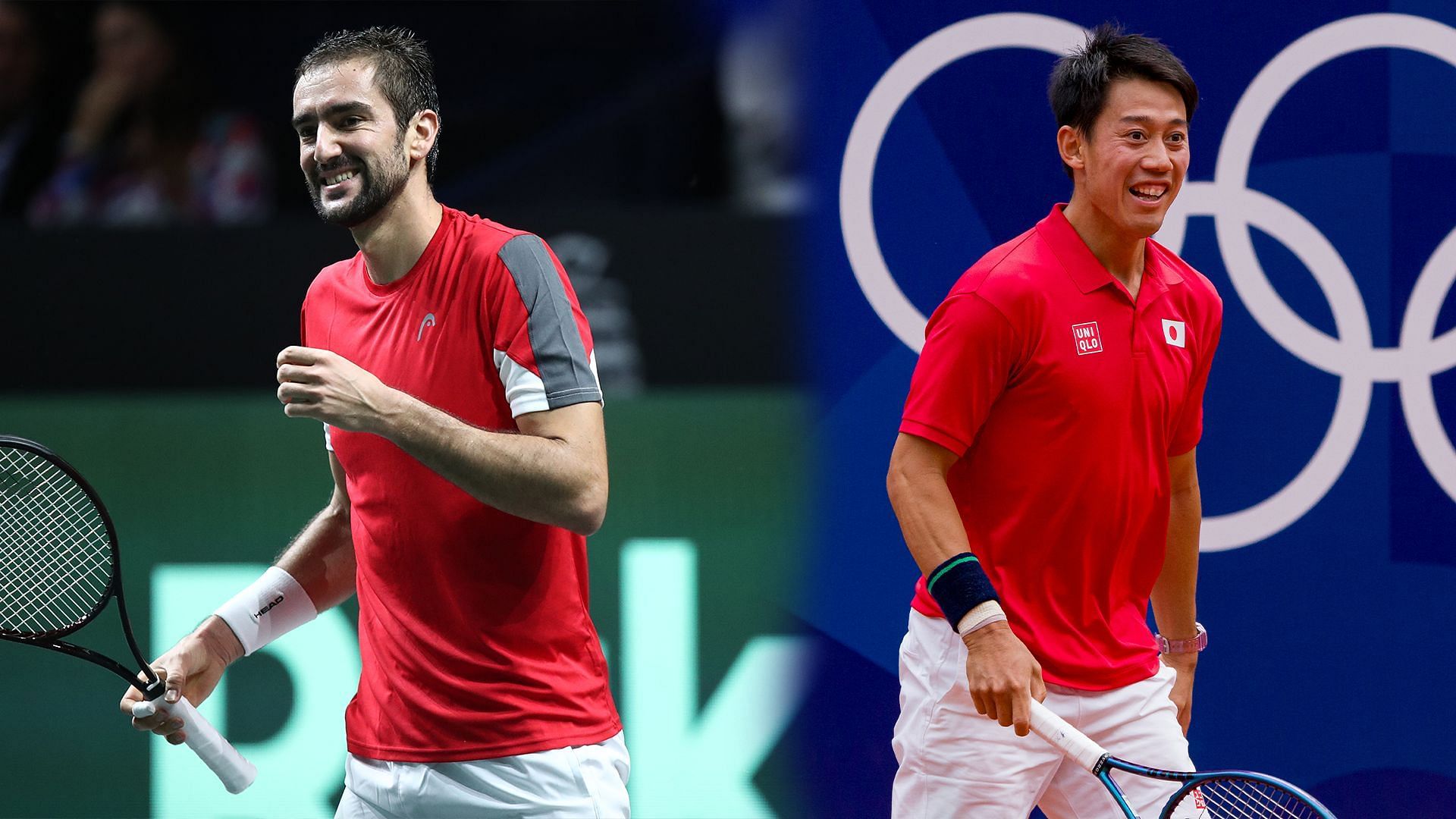 Marin Cilic vs Kei Nishikori is one of the first-round matches at the Japan Open 2024. (Photo: Getty)