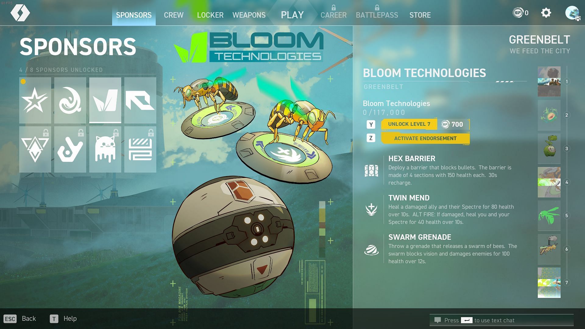 Bloom Technologies Sponsor (Image via Mountaintop Studios)