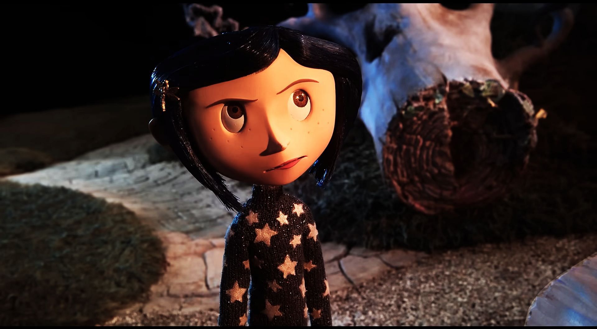 Dakota Fanning voiced Coraline (Image via LAIKA Studios)