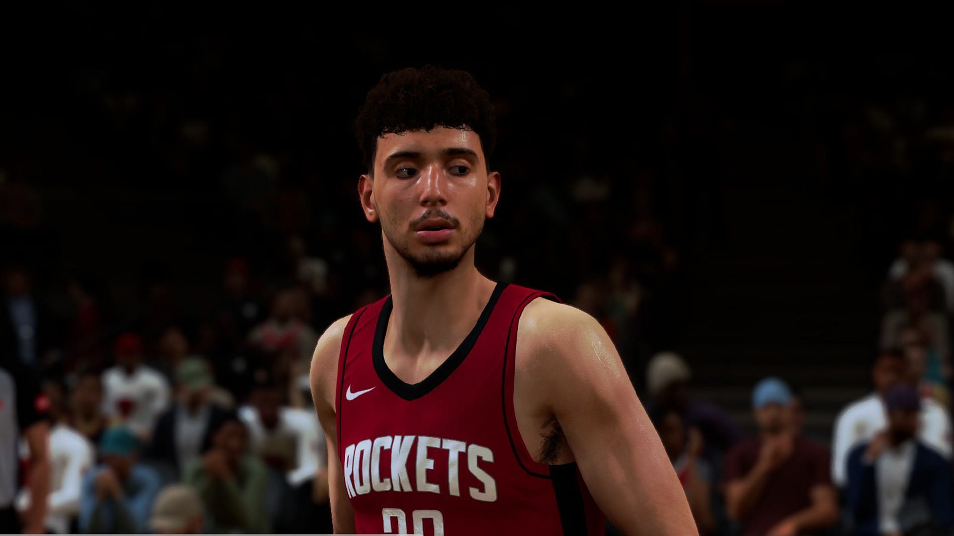 Alperen Sengun in Houston Rocket jersey (Image via 2K Games)