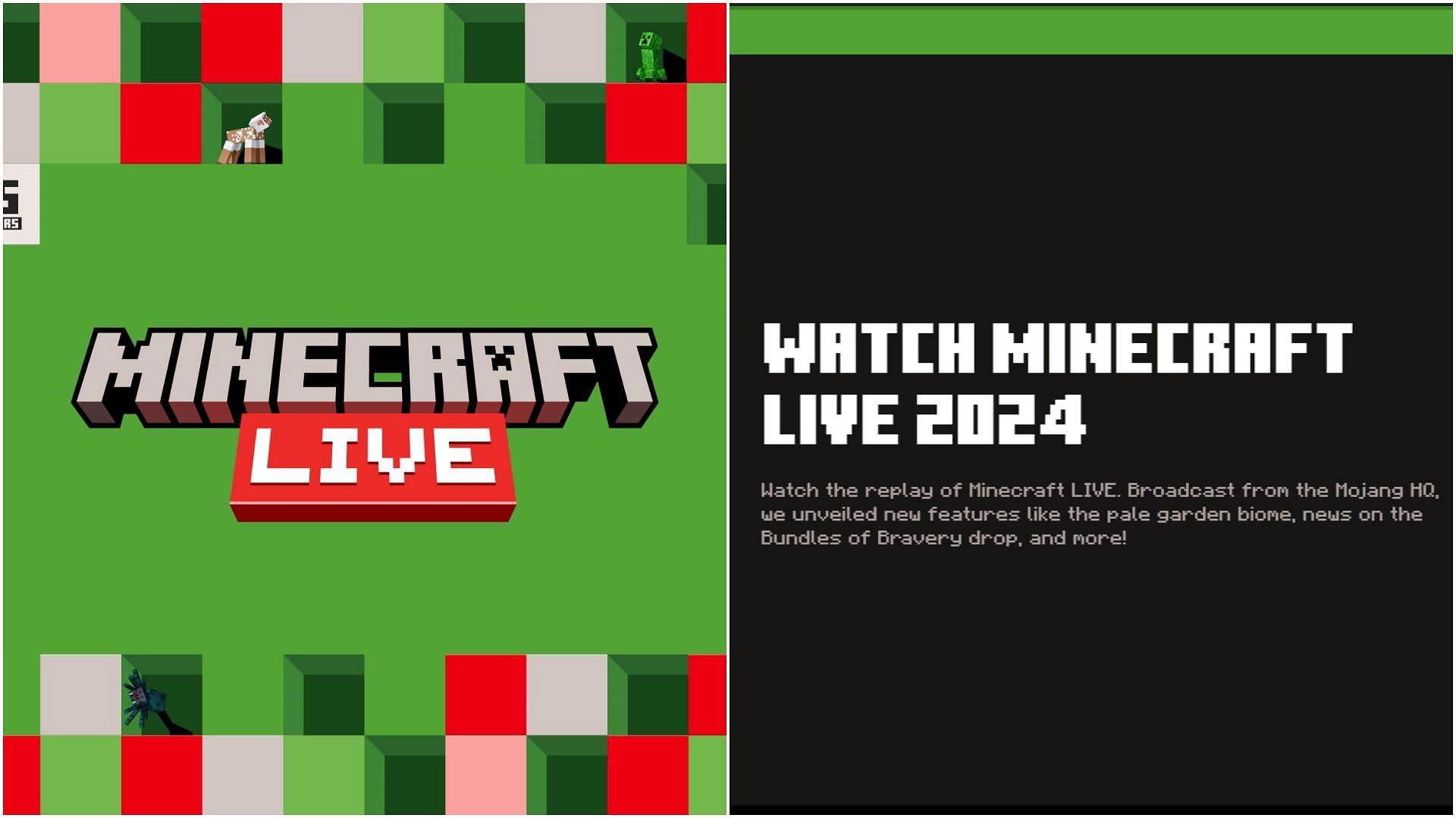 Minecraft Live details were recently leaked before the event (Image via Mojang Studios)