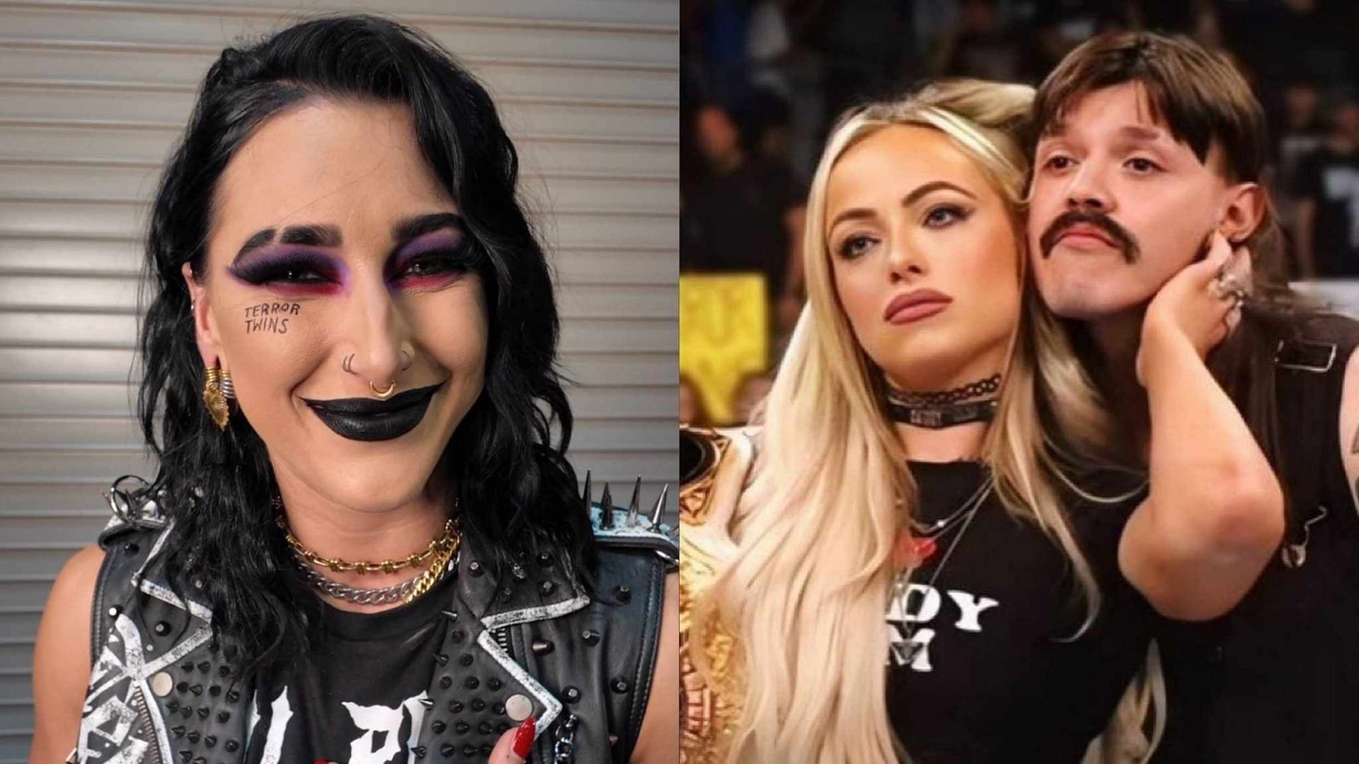 Liv Morgan stole Dominik Mysterio from Rhea Ripley [Image credits: Morgan and Ripley