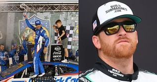 Revisiting when Kyle Larson denied a playoff spot to Chris Buescher by 0.001 seconds at Kansas