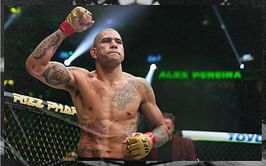 In Photos: Alex Pereira looks dapper on trip to New York with his two sons ahead of UFC 307