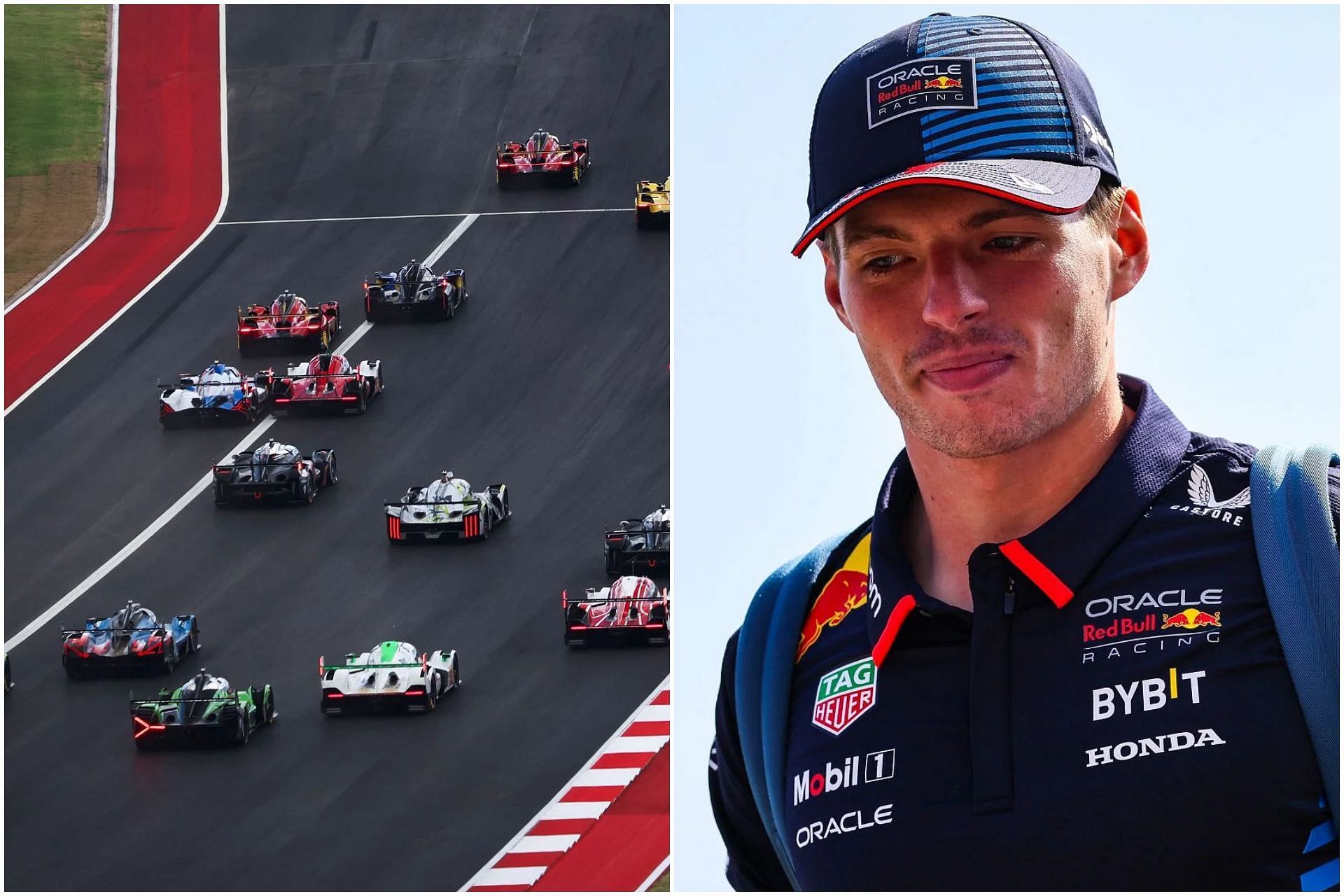 Max Verstappen chooses Red Bull reject as his future Le Mans teammate (Images via Getty) 