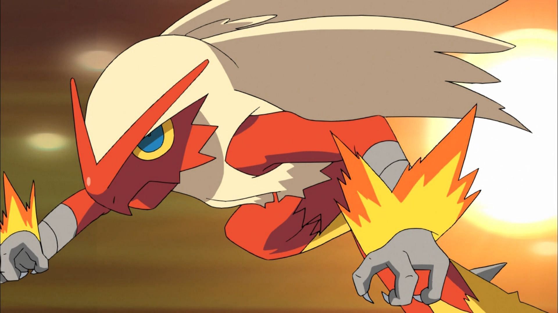 Blaziken makes great use of high-damaing moves thanks to its glass cannon build (Image via The Pokemon Company)