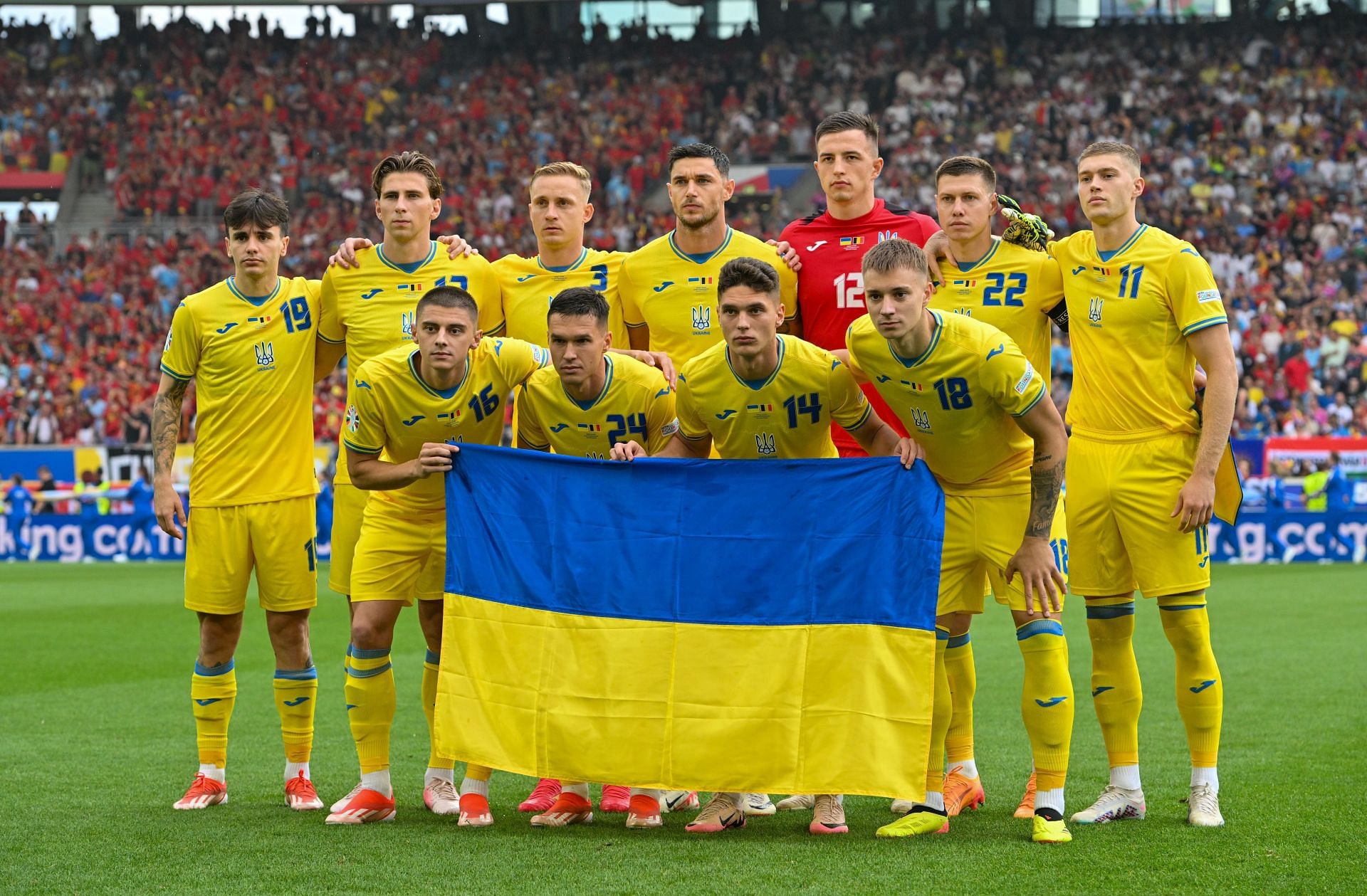 Ukraine v Belgium: Group E - UEFA EURO 2024 - Source: Getty