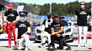 "It had me on my knees in tears": Lewis Hamilton opens up about his emotions during the infamous George Floyd incident