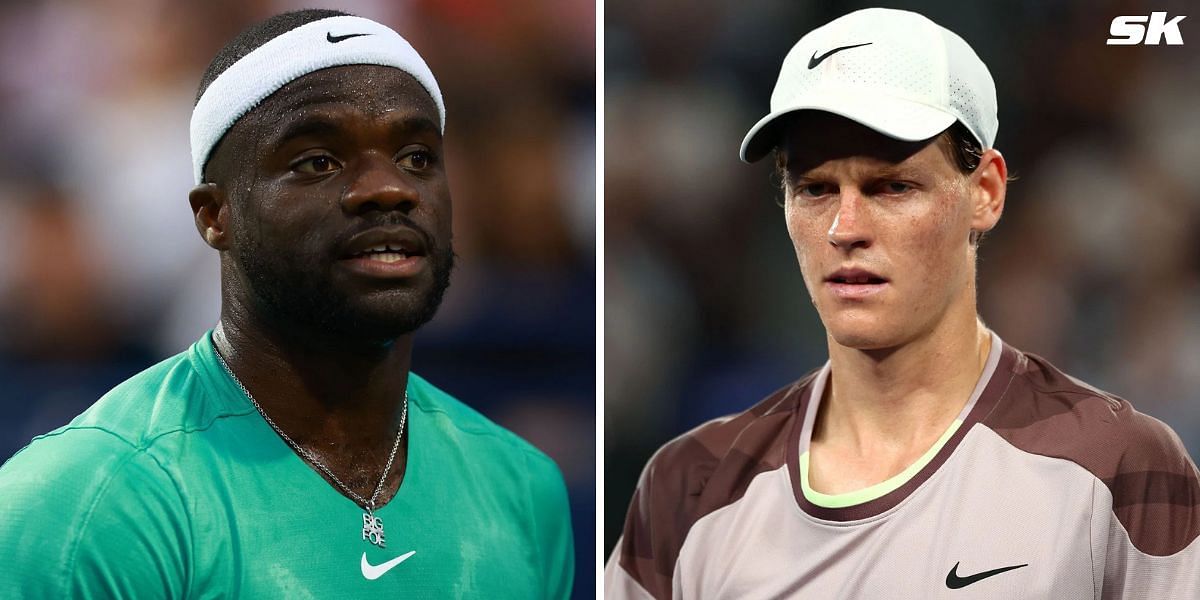 Frances Tiafoe (L) and Jannik Sinner | Image Source: Getty