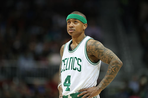 Isaiah Thomas upset with how the Celtics handled his hip injury. (Photo: IMAGN)