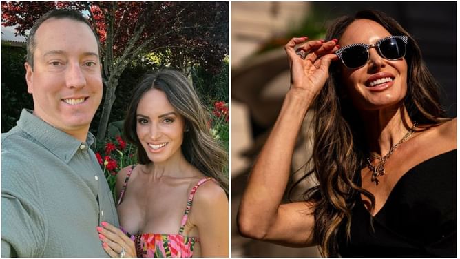 PHOTO: Kyle Busch's wife Samantha showcases autumn vibes with a chic brown fashion statement