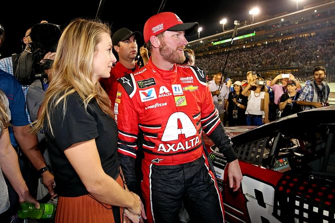"He hated it": Dale Earnhardt Jr. and wife Amy agree over NASCAR legend's weak spot as a racecar driver