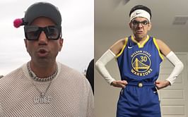 "Watch your back when you're outside" - Fousey threatens N3on after the Kick streamer burned and spat on G7-branded merchandise amid their feud