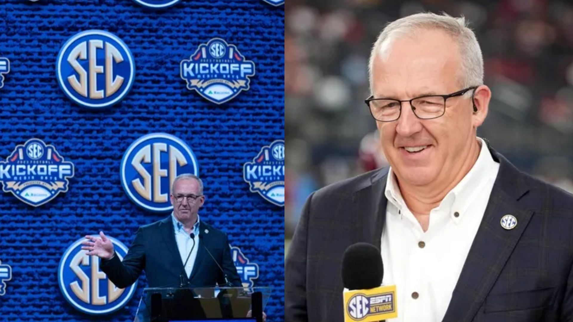 Southeastern Conference commissoner Greg Sankey 