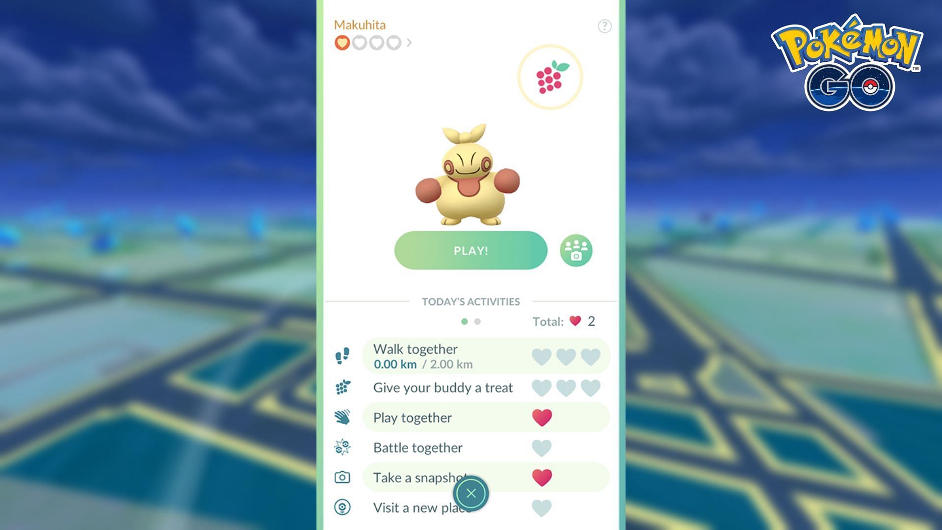 There are many ways players can earn Buddy Hearts in Pokemon GO (Image via Niantic)