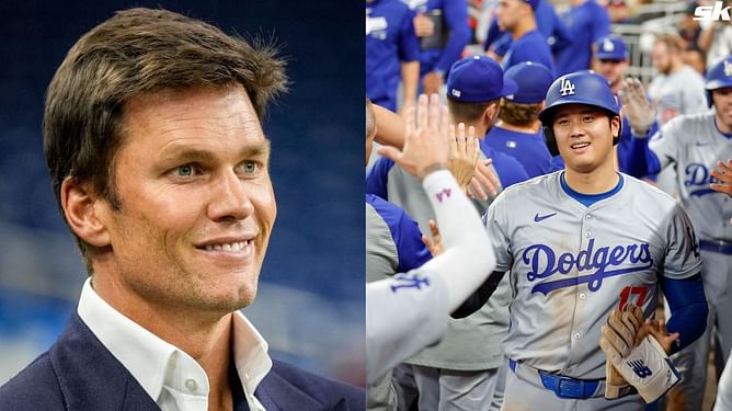 "Even Tom Brady is blown away by Shohei Ohtani’s greatness" - Fans react to NFL legend's special message for Dodgers star on 50-50 milestone