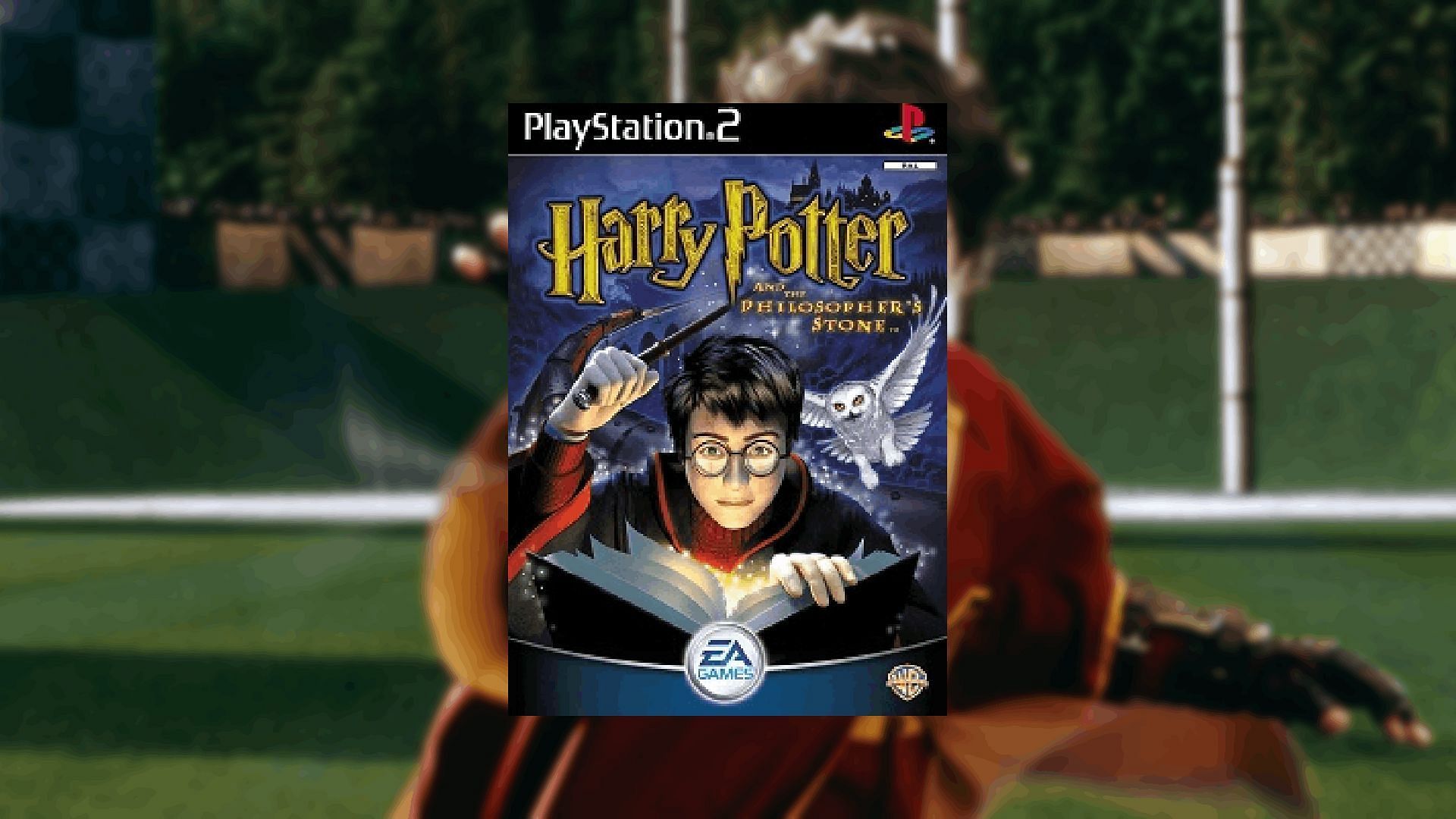 The Philosopher&#039;s Stone was the first game to feature Quidditch (Image via EA/Wizarding World)