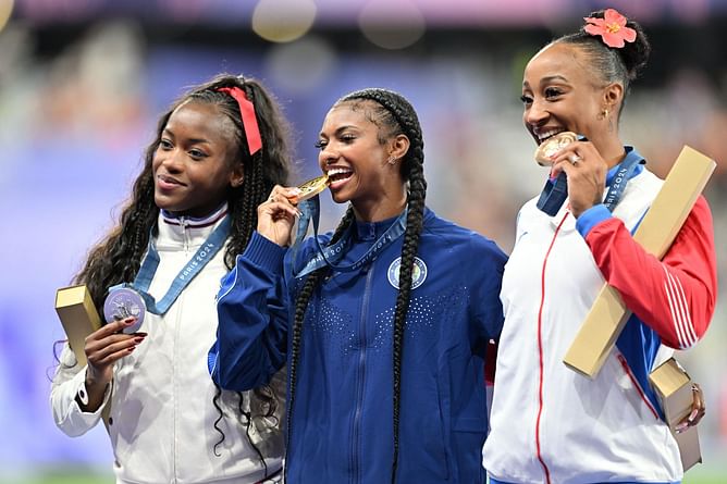 Michael Johnson's Grand Slam Track announces the signing of entire 100m hurdles podium from Paris Olympics