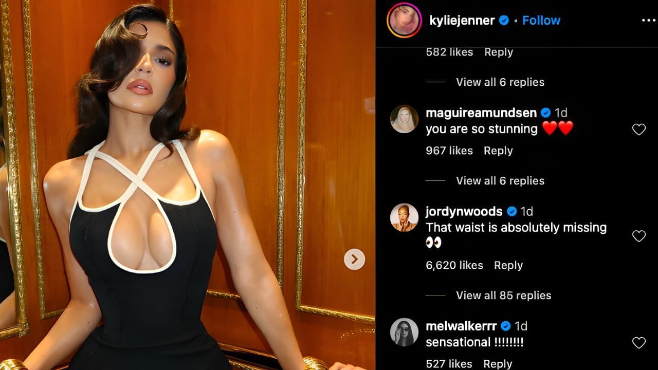 Jordyn Woods&#039; comment on Jenner&#039;s IG post