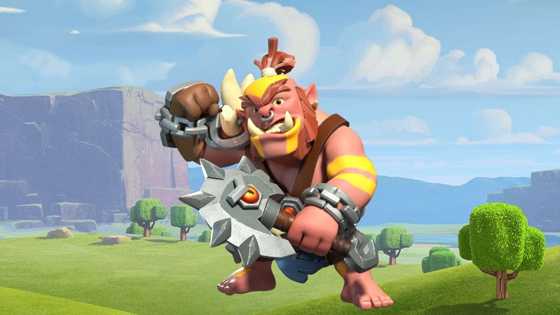 Barbarian Orc in Clash of Clans