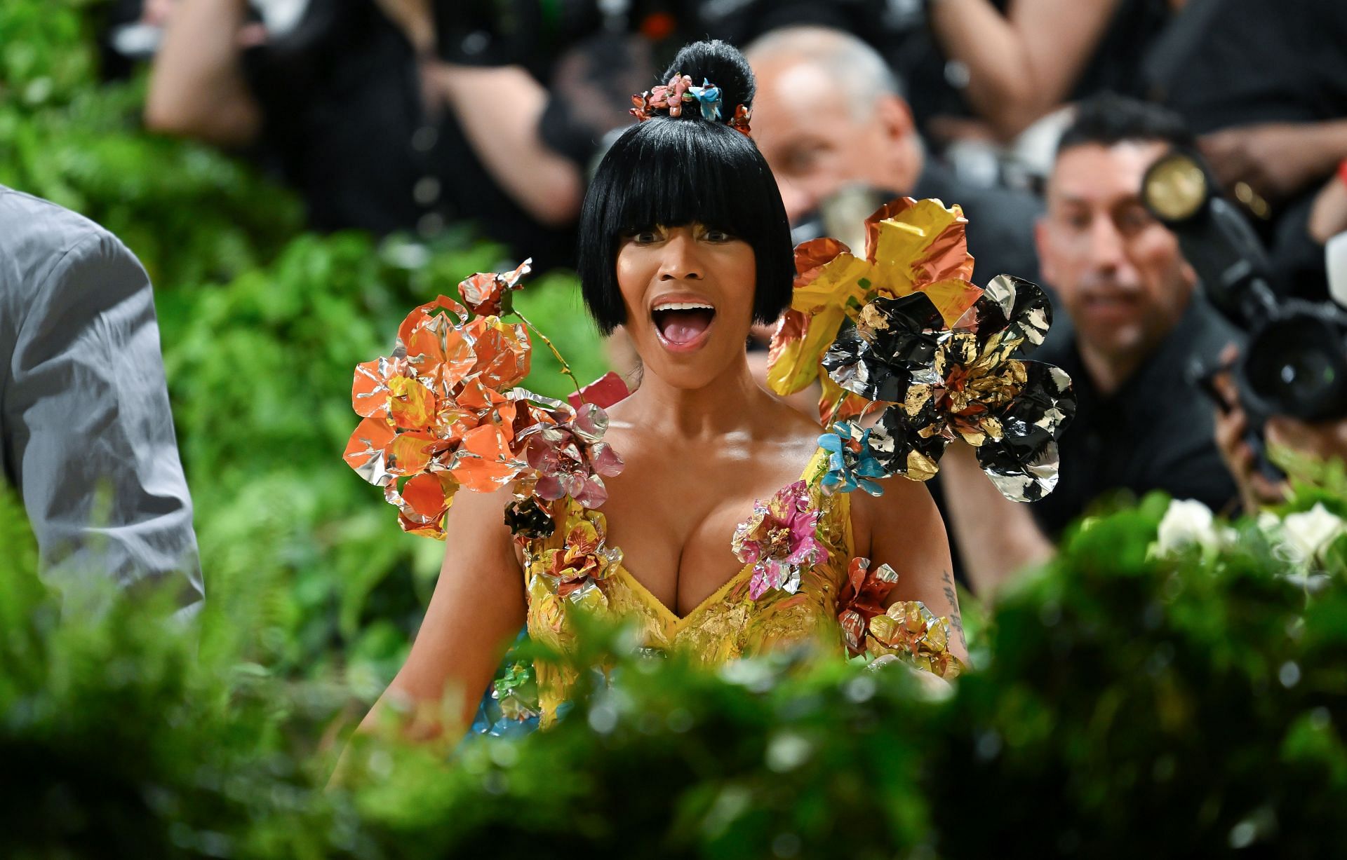 The 2024 Met Gala Celebrating &quot;Sleeping Beauties: Reawakening Fashion&quot; - Street Sightings (Image via Getty)