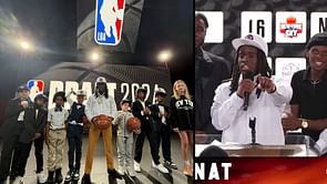 "Picked last at your own league": Fans troll Kai Cenat for posting photo with kids after the LBA basketball drafts