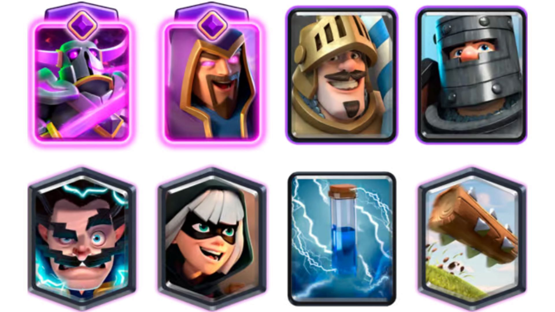 Double Prince Bandit EWiz battle deck (Image via SuperCell)