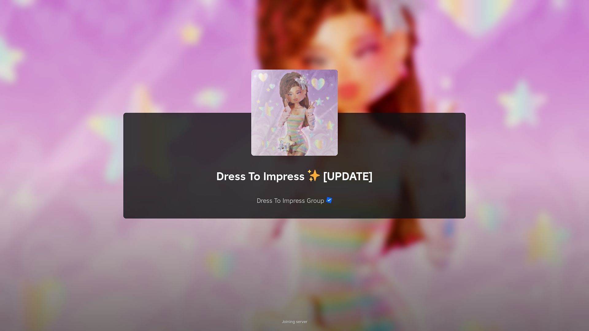 Feature image of Dress to Impress Small Update 