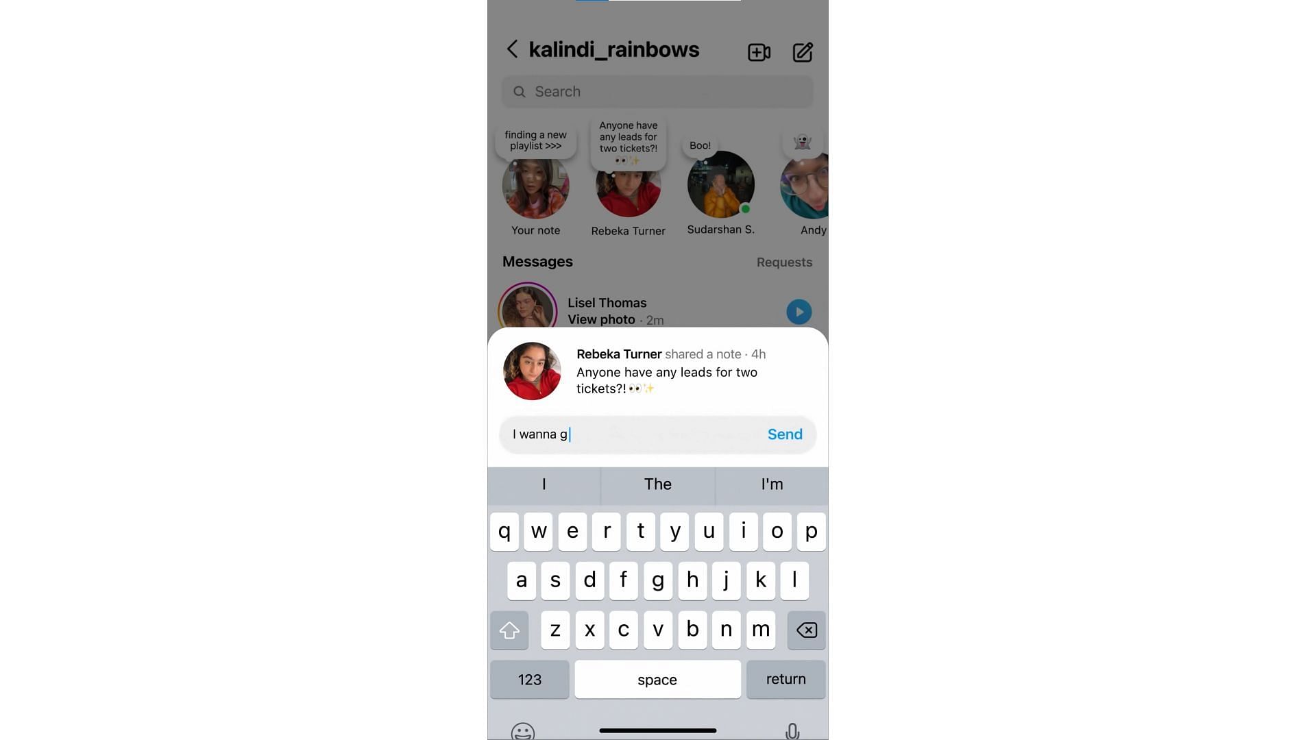 Instagram DM (Image via Meta)