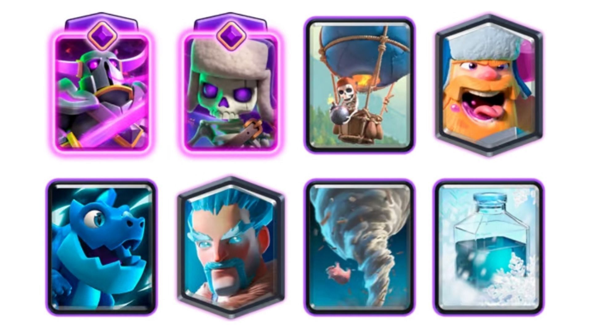 LumberLoon IWiz EDrag Freeze deck (Image via Supercell)