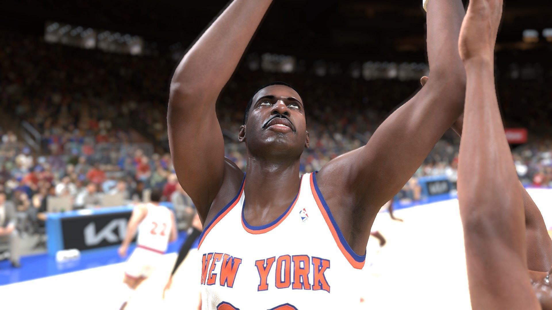 King in action for the All-Time Knicks (Image via Visual Concepts)