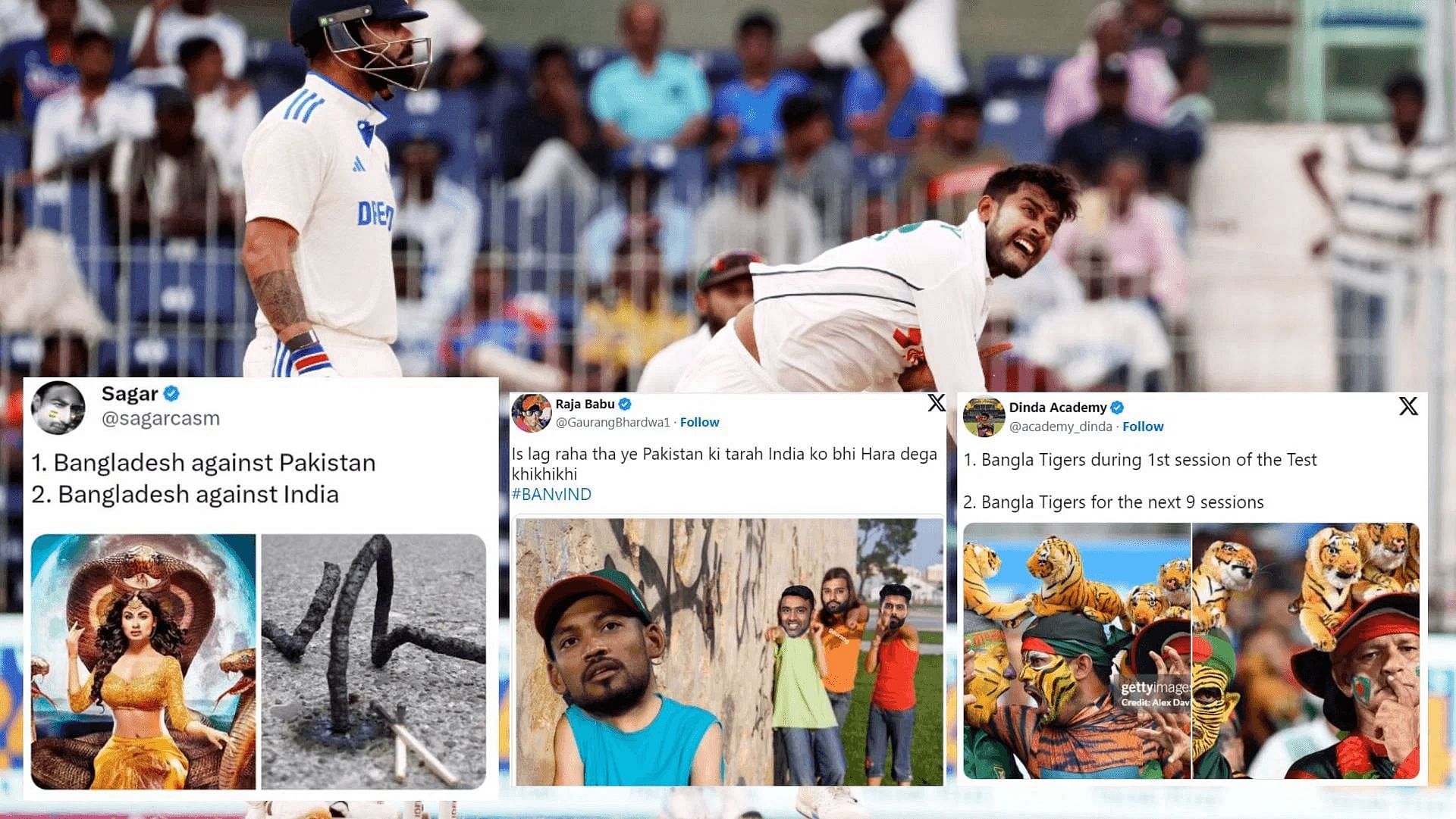 Fans react after Bangladesh