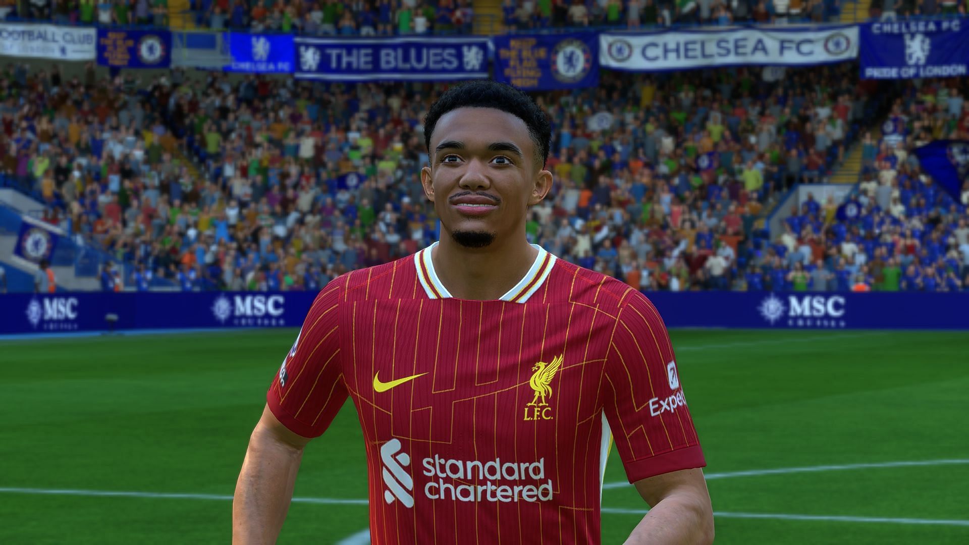 Trent Alexander-Arnold as seen in the game (Image via EA Sports)