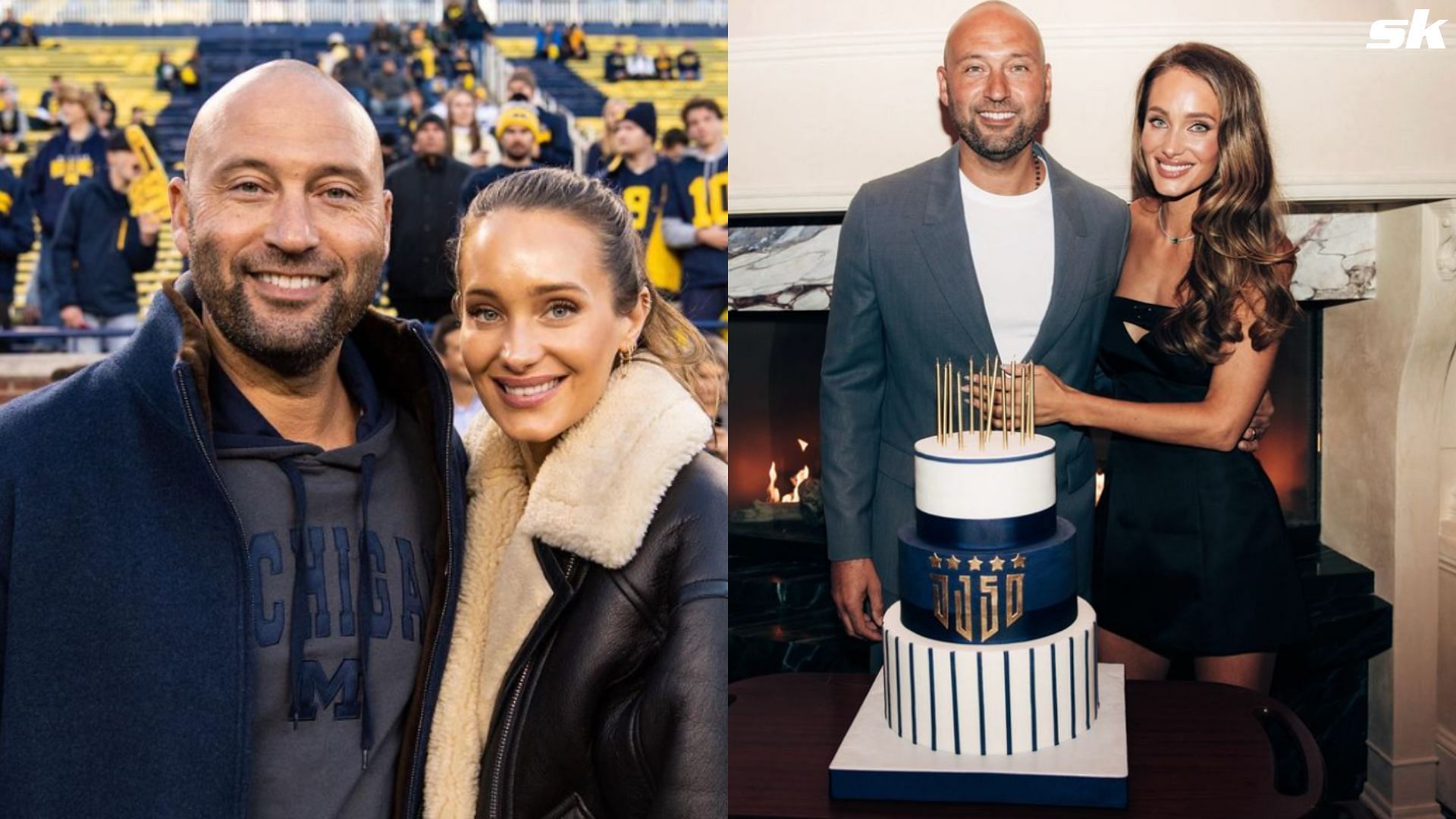 Derek Jeter shares a cozy snap with wife Hannah (Image Source: Instagram/ derekjeter)