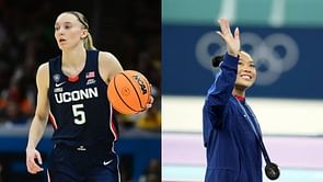 “My queen”: UConn star Paige Bueckers flaunts butterfly outfit as she unites with gold medalist Sunisa Lee at Off-White fashion show