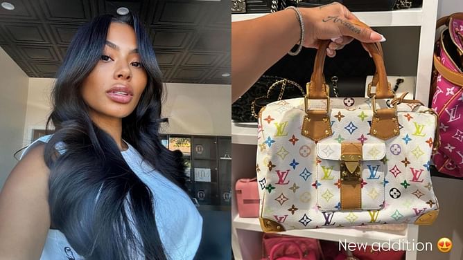 PJ Washington's wife Alisha Washington splurges $3,380 Louis Vuitton bag in her collection