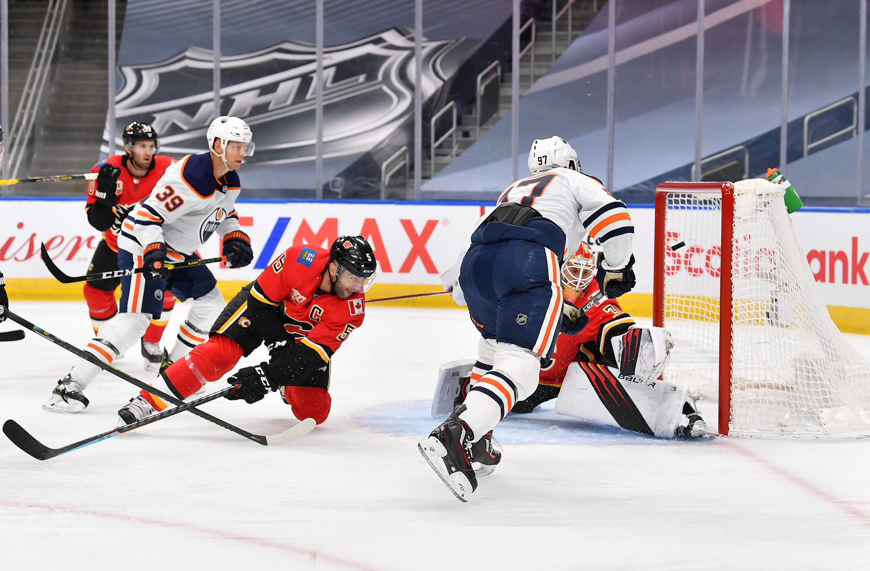 NHL: Exhibition-Edmonton Oilers vs Calgary Flames - Source: Imagn