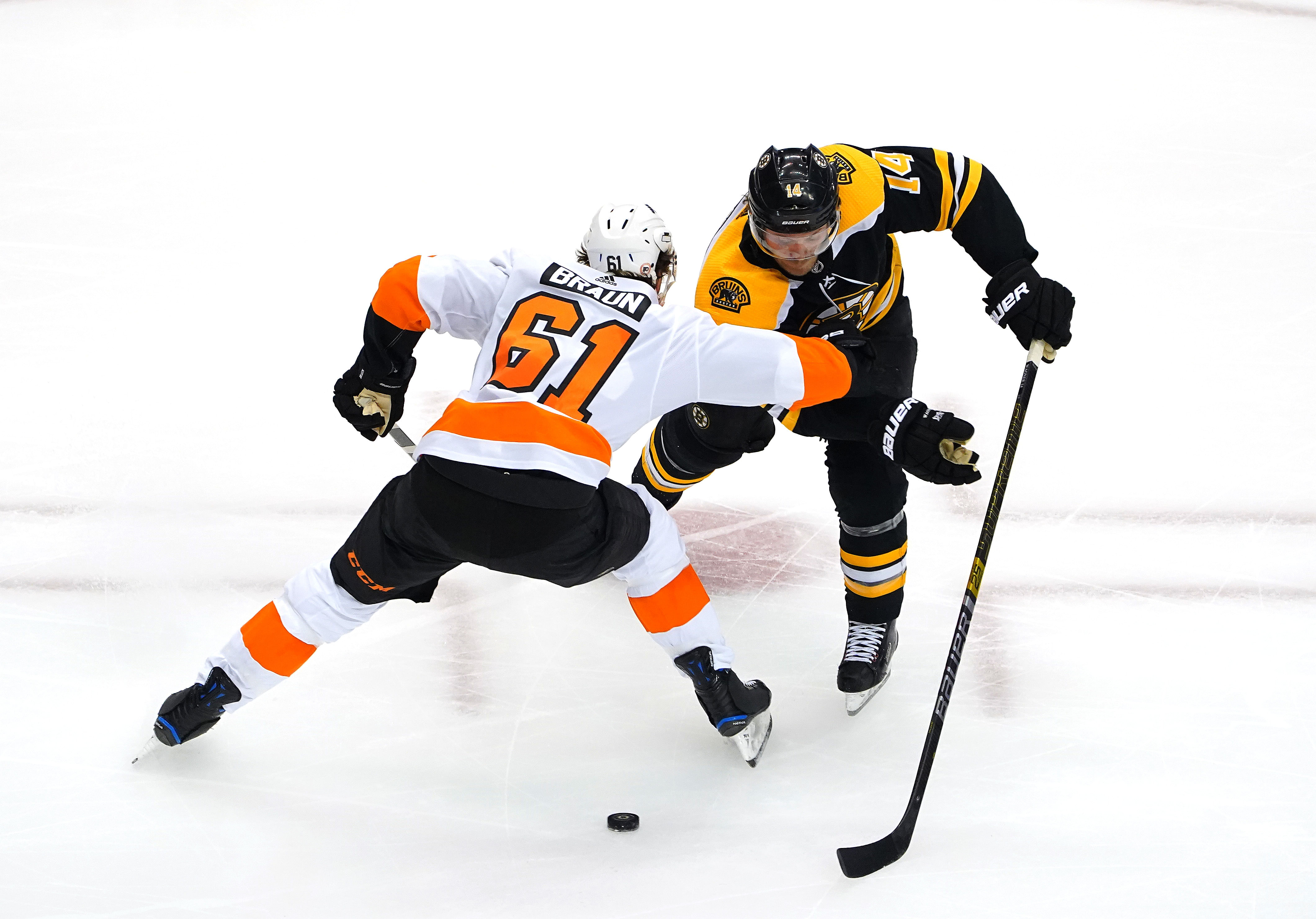 NHL: Eastern Conference Qualifications-Boston Bruins vs Philadelphia Flyers - Source: Imagn