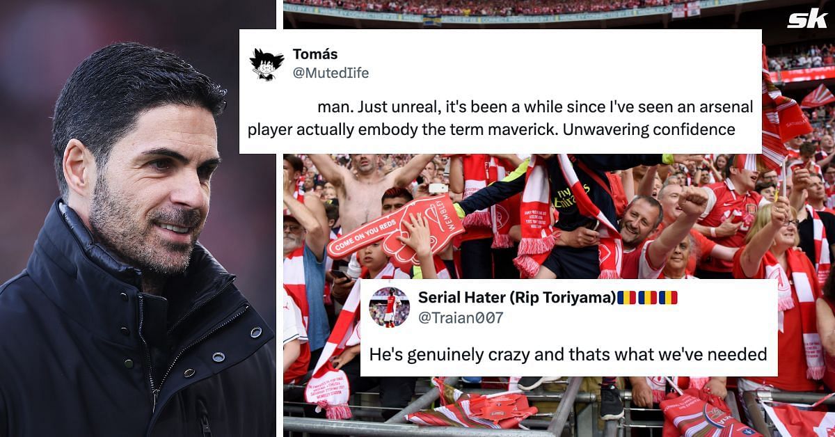 Arsenal fans reacted on social media