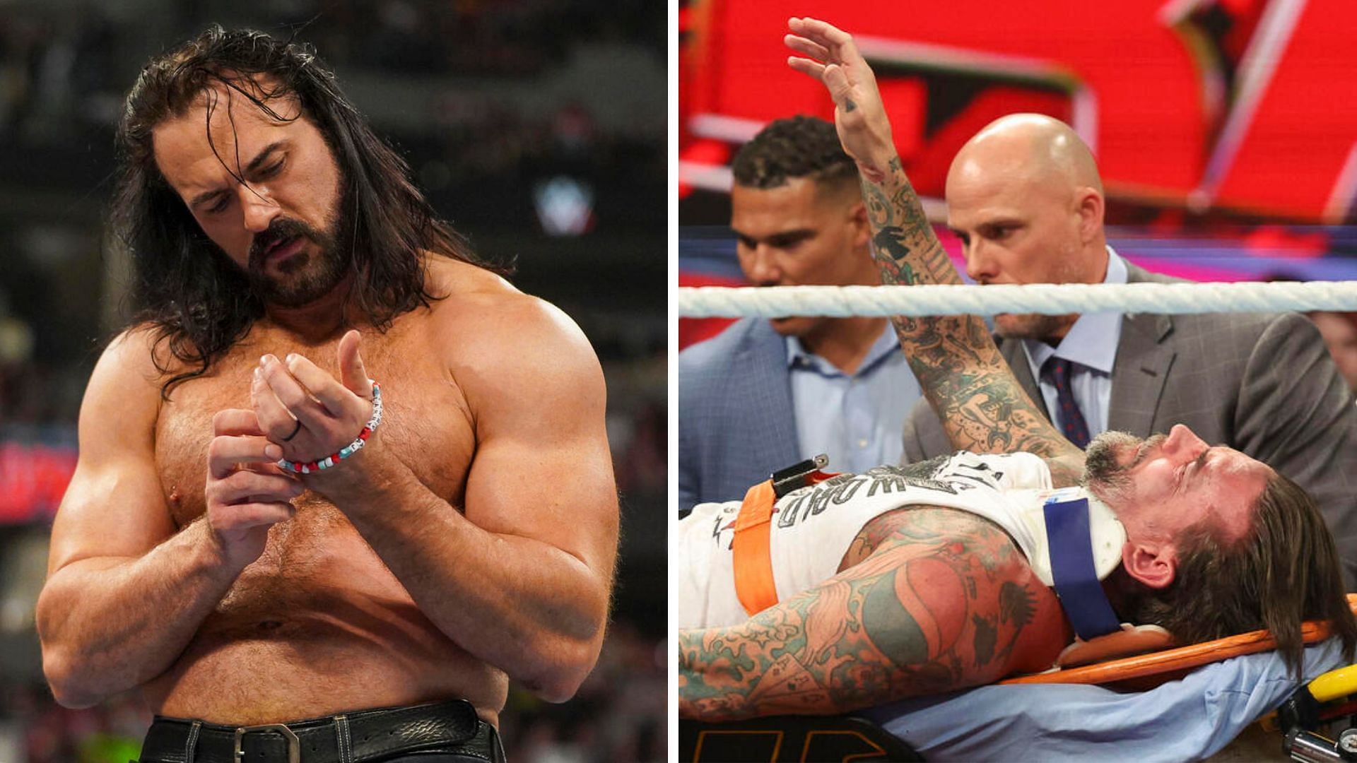 McIntyre brutally attacked Punk last week on RAW. [Photos: WWE.com]