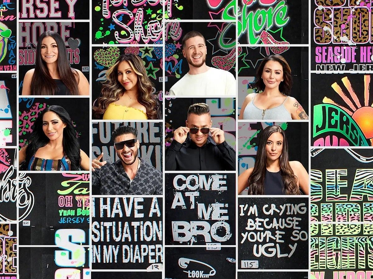 The cast of Jersey Shore Family Vacation (Image via MTV)