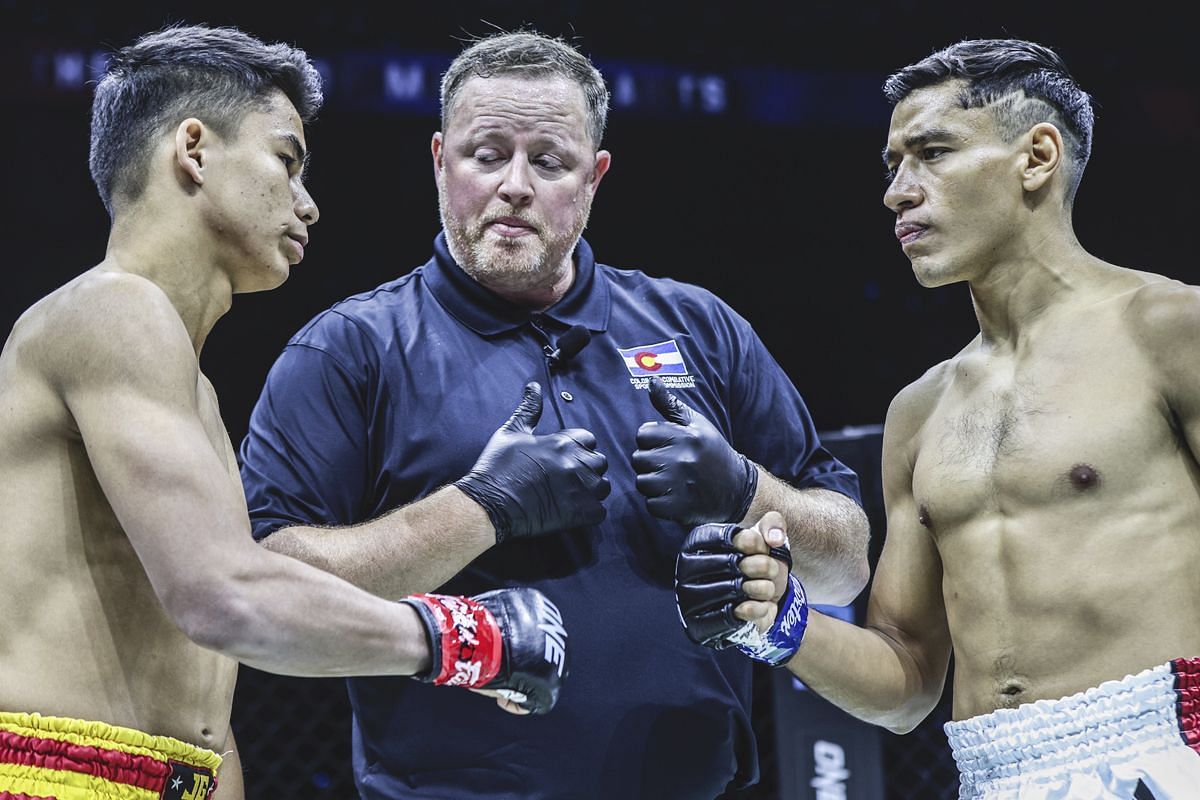 Johan Ghazali (left) and Josue Cruz (right) | Image credit: ONE Championship