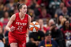 Caitlin Clark shatters WNBA record for most assists in a season during first half of Aces-Fever rematch