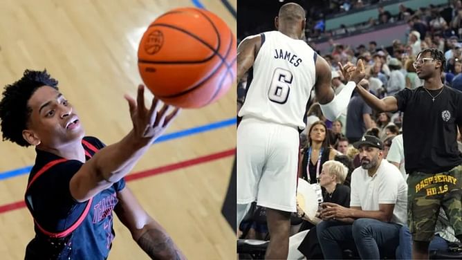 "You could tell LeBron was key": Carmelo Anthony's son Kiyan Anthony "hurt" after losing against Bryce James in EYBL tournament