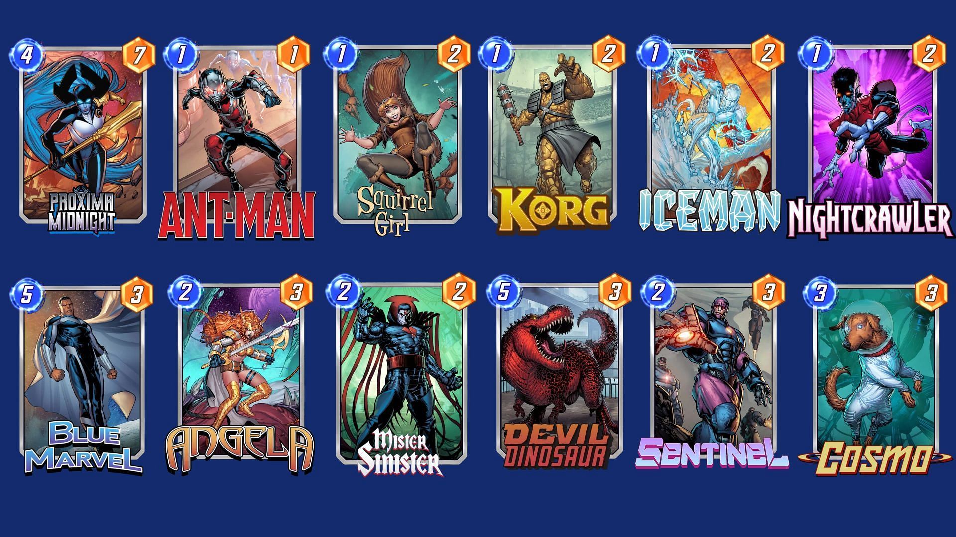 The Midnight Zoo Deck is a low-cost Marvel Snap Proxima Midnight deck you can check out (Image via Nuverse)