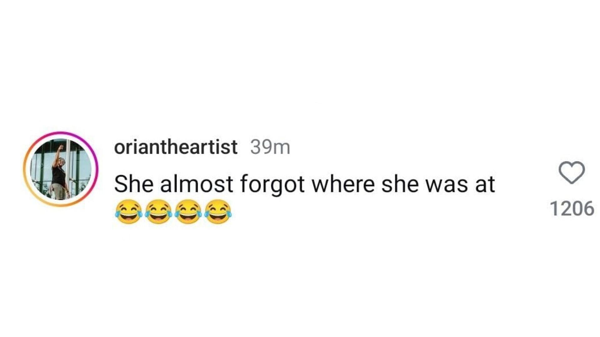 A netizen pokes fun at Kamala Harris&#039; near cuss moment at the presidential debate. (Image via Instagram/ oriantheartist)