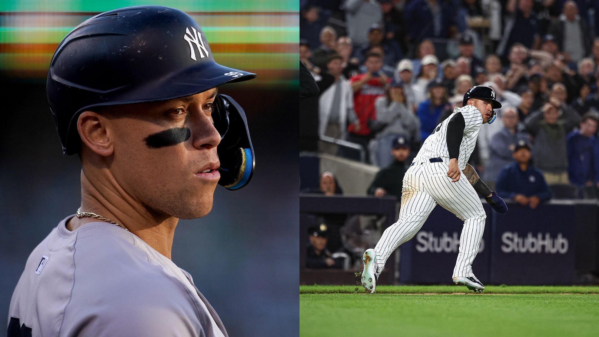 Aaron Judge talks about the blunder by Gleyber Torres on the field against Orioles. Source - Imagn