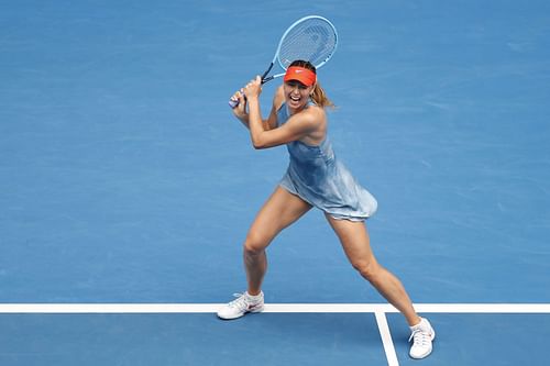 Maria Sharapova played her final tournament at the 2020 Australian Open (Image via Getty).