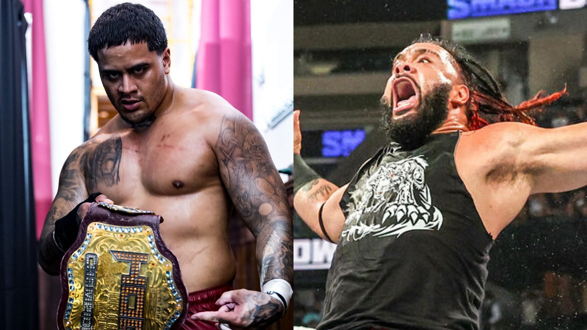 Zilla Fatu (left), Jacob Fatu (right) (Image Credits: Zilla Fatu on Twitter/X, WWE.com)